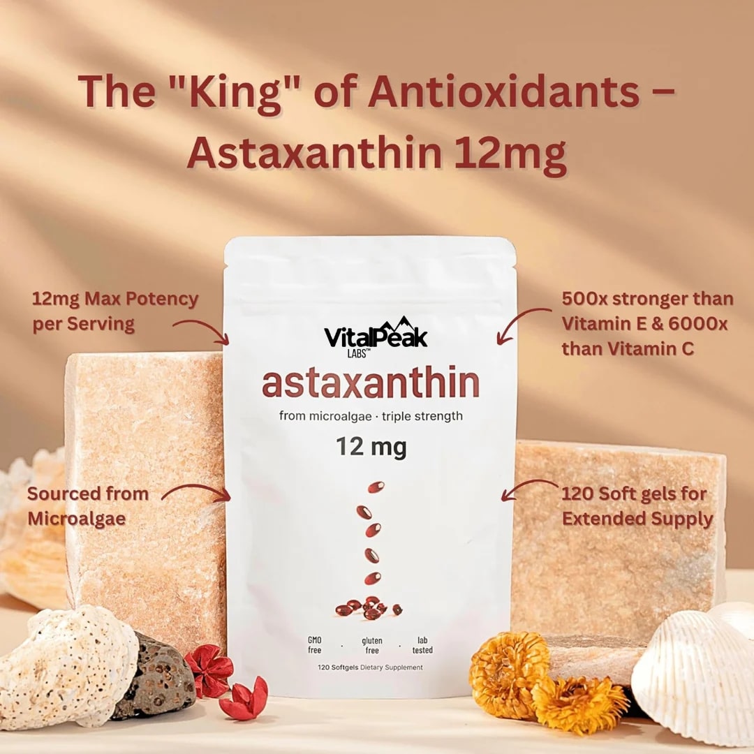 VitalPeak Labs™ - Astaxanthin 12mg