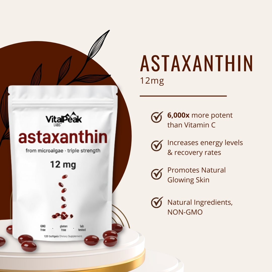 VitalPeak Labs™ - Astaxanthin 12mg